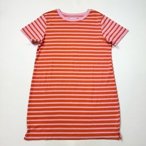 Women’s Free Assembly Short Sleeve Striped T-Shirt Dress Size Large